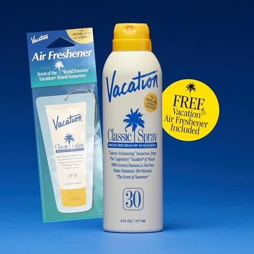 VACATION Classic SPF 30 Sunscreen Spray 177ml (6 Fl Oz) | Broad Spectrum UVA/UVB Protection thumbnail 6