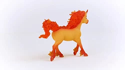 Schleich Bayala Elementa Fire Unicorn Stallion 5.7in | Fantasy Unicorn Toy for Kids 5+ thumbnail 3