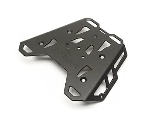 AltRider Motorcycle Luggage Rack Compatible with Honda CRF300L | Thick Aluminum Plate, Zero Snag Design, Pre-Drilled Holes, Black thumbnail 1