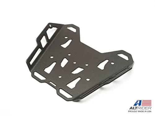 AltRider Motorcycle Luggage Rack Compatible with Honda CRF300L | Thick Aluminum Plate, Zero Snag Design, Pre-Drilled Holes, Black thumbnail 8