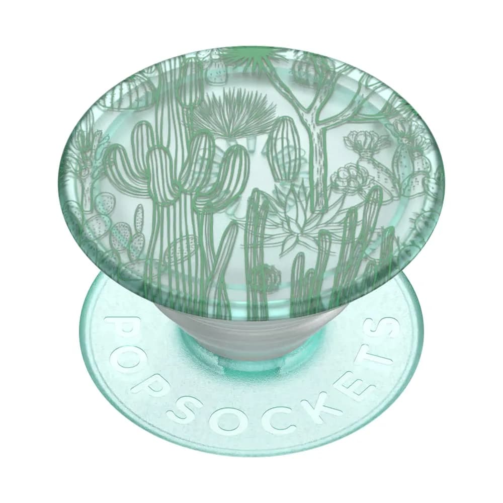 PopSockets Adhesive Phone Grip, PopPlant Cacti | Eco-Friendly, Recyclable, Secure Hold