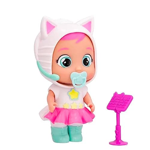 Cry Babies Magic Tears Talent Babies Daisy Doll 15.1 cm (5.9 in) | Interactive Singing Doll with 6+ Surprises thumbnail 4