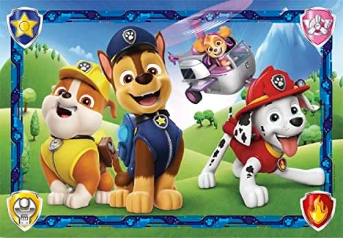 Clementoni Paw Patrol Supercolor Puzzle 104 Pieces | Educational Jigsaw for Kids Age 6+ thumbnail 2