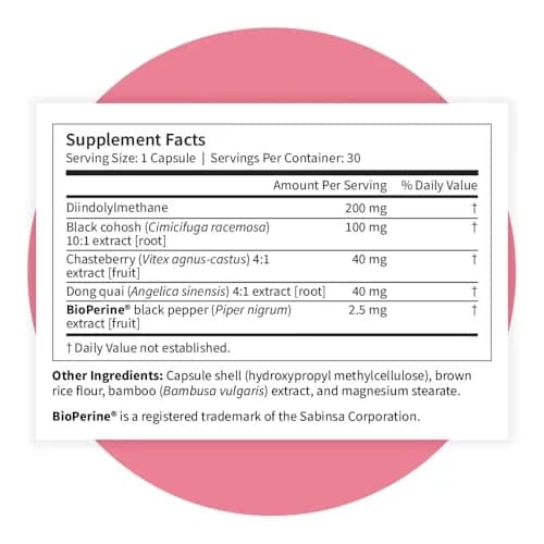 Pattern Wellness Menopause Complex Supplement – 30 Vegan Capsules | Supports Hormonal Balance & Women’s Wellness thumbnail 9