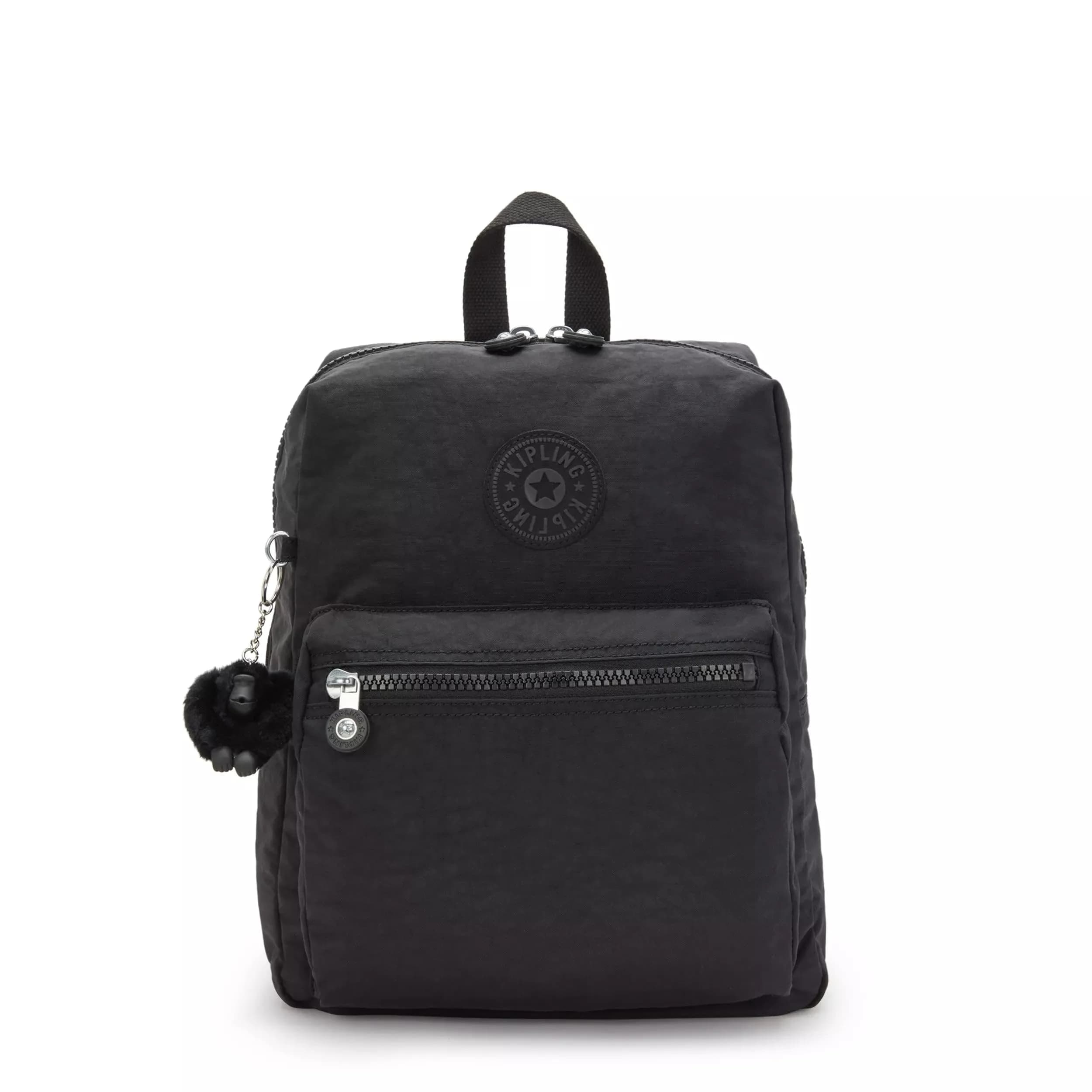 Kipling Rylie Backpack Medium Nylon Black | Lightweight Travel Companion