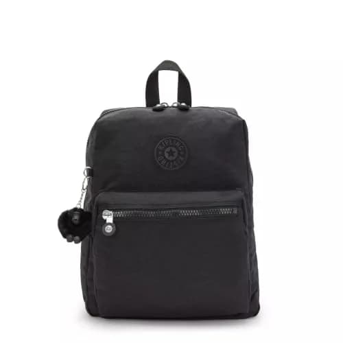Kipling Rylie Backpack Medium Nylon Black | Lightweight Travel Companion thumbnail 1