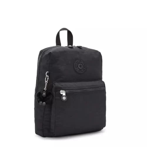 Kipling Rylie Backpack Medium Nylon Black | Lightweight Travel Companion thumbnail 5