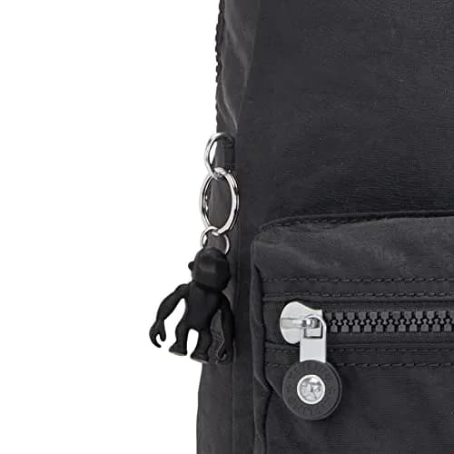 Kipling Rylie Backpack Medium Nylon Black | Lightweight Travel Companion thumbnail 8