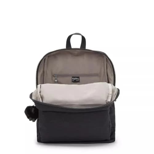 Kipling Rylie Backpack Medium Nylon Black | Lightweight Travel Companion thumbnail 3