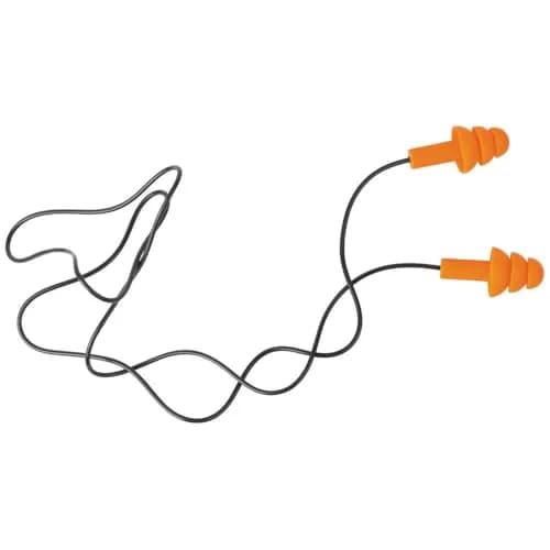 Klein Tools Corded Earplugs 25dB NRR Orange 6-Pack | Reusable Noise Protection with Case thumbnail 5