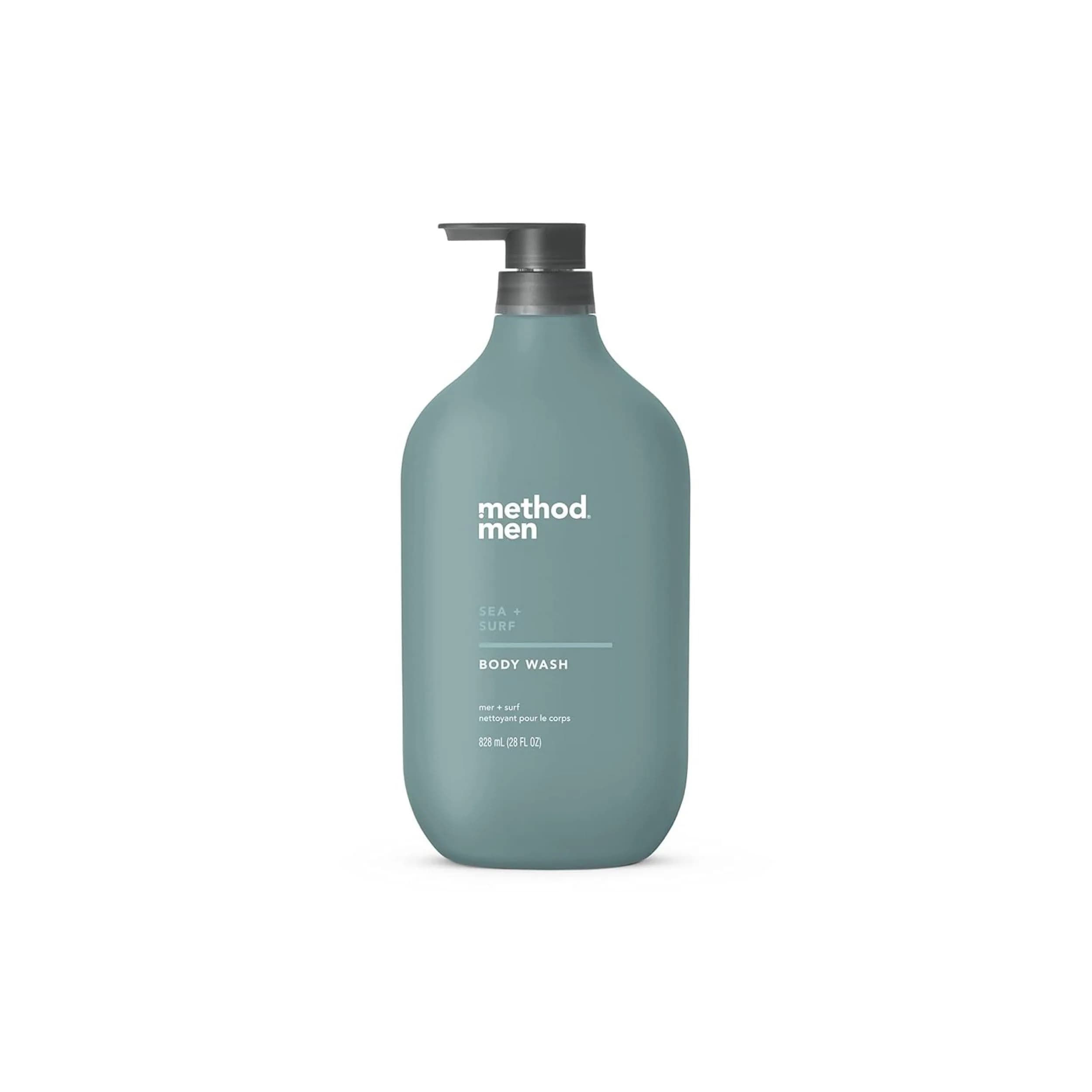 Method Men Body Wash Sea + Surf 794g (28 oz) | Invigorating Ocean Breeze Cleanse for Daily Refreshment - main product image