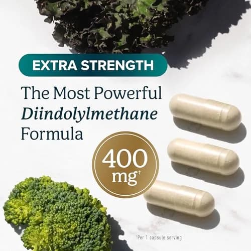 SMNutrition DIM Supplement 400mg 90 Count | Extra Strength Hormone Balance for Men & Women thumbnail 5