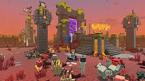 GSWQUJO Minecraft Legends - Deluxe Edition - PS5 | Rich World, Six Skins, Multiplayer Support thumbnail 7