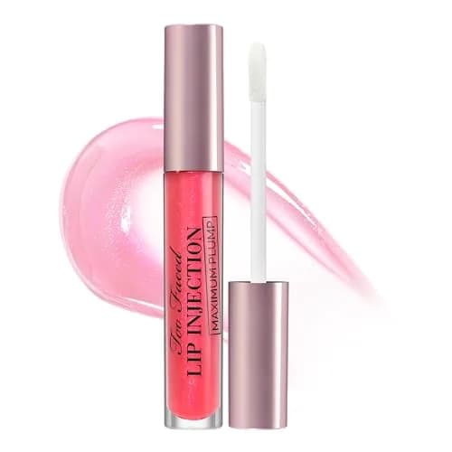 Too Faced Lip Injection Maximum Plump Gloss Yummy Bear 4ml (0.14 Fl Oz) | Intense Volumizing & Hydrating thumbnail 1