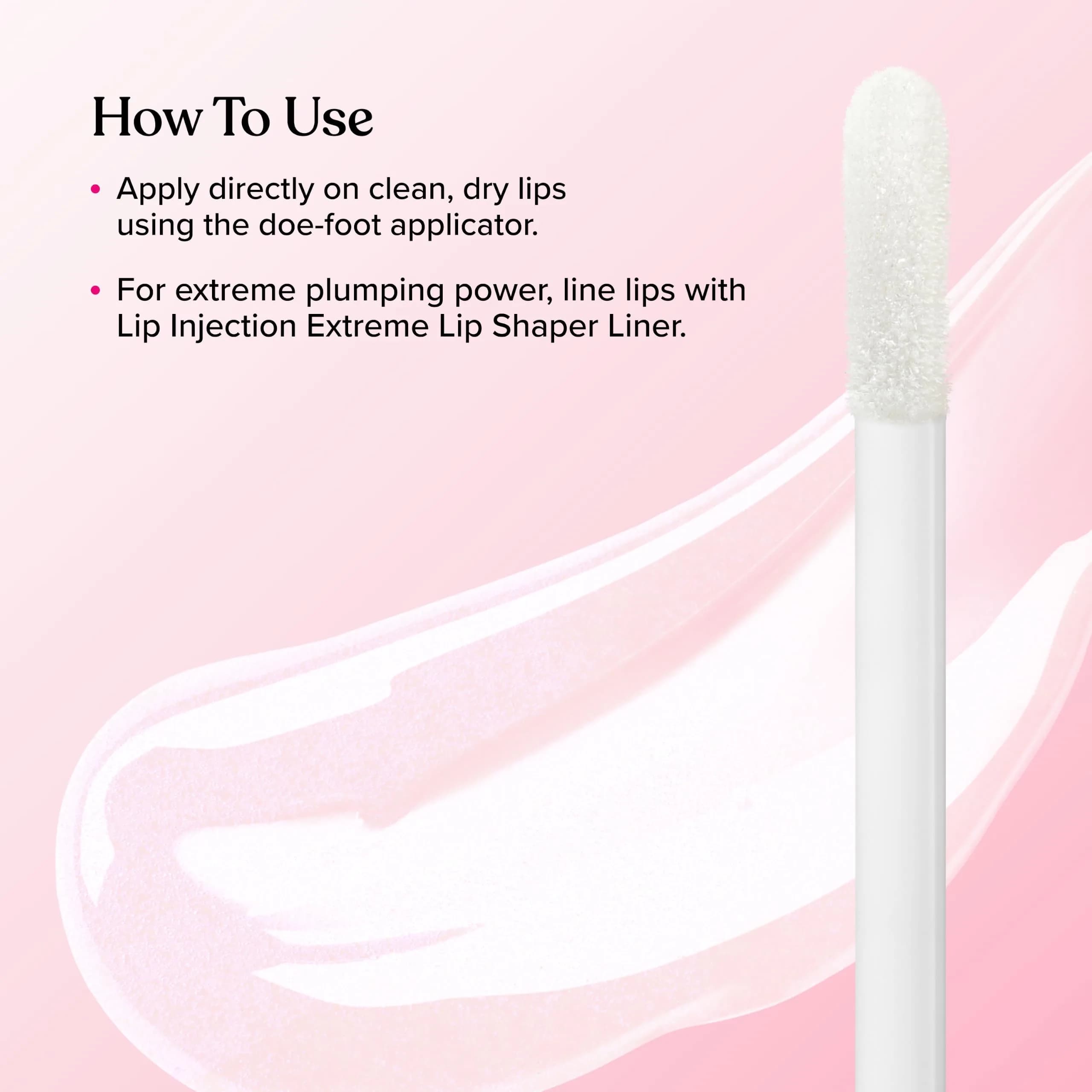 Too Faced Lip Injection Maximum Plump Gloss Yummy Bear 4ml (0.14 Fl Oz) | Intense Volumizing & Hydrating - view 4