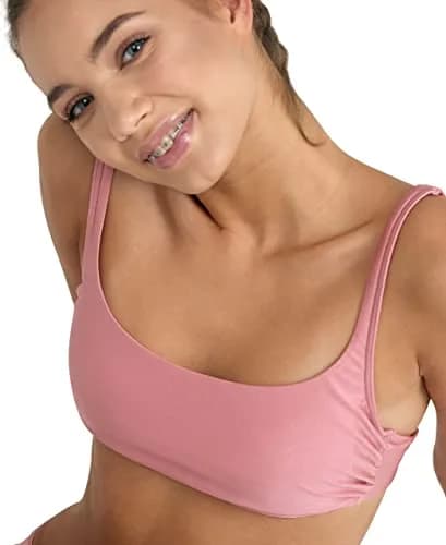 ARENA Women's Shila Bralette Bikini Set Two-Piece Beach Swimsuit XX-Large | Quick Drying, Pink Powder thumbnail 4