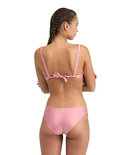 ARENA Women's Shila Bralette Bikini Set Two-Piece Beach Swimsuit XX-Large | Quick Drying, Pink Powder thumbnail 2