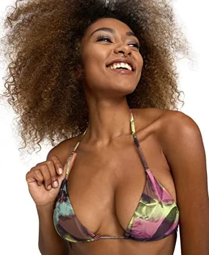 ARENA Women's Standard Bikini Set Two Piece Swimsuit, Red Fandango Multi | Recycled Polyamide & Elastane, Quick-Drying & Comfortable thumbnail 2