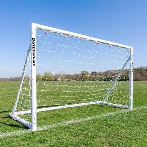 QUICKPLAY Q-Fold 8x5 Folding Soccer Goal Weatherproof PVC U9-U10 | Fast Setup & Durable thumbnail 1