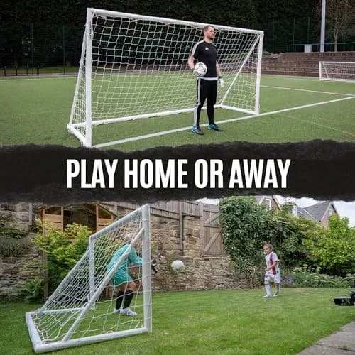 QUICKPLAY Q-Fold 8x5 Folding Soccer Goal Weatherproof PVC U9-U10 | Fast Setup & Durable thumbnail 4
