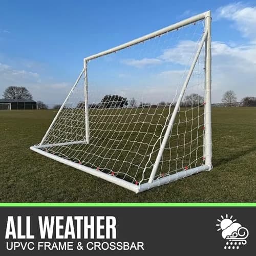 QUICKPLAY Q-Fold 8x5 Folding Soccer Goal Weatherproof PVC U9-U10 | Fast Setup & Durable thumbnail 6