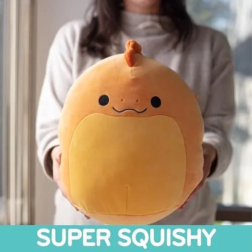 Squishmallows 10-Inch Onel Orange Snake Plush | Soft Reptile Toy for Kids & Collectors thumbnail 3