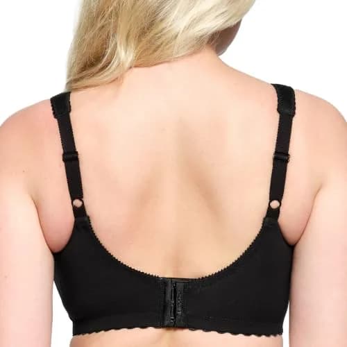 Glamorise Plus Size MagicLift Cotton Support Bra Wirefree 36D | Comfort & Support thumbnail 2