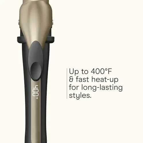 INFINITIPRO BY CONAIR Tourmaline Ceramic Curling Wand 1.25" | Frizz-Free Waves & Curls thumbnail 4