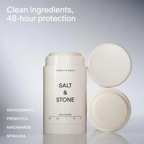 Salt & Stone Aluminum-Free Deodorant Neroli & Basil 73.7g (2.6 oz) | 48-Hour Odor Protection thumbnail 2