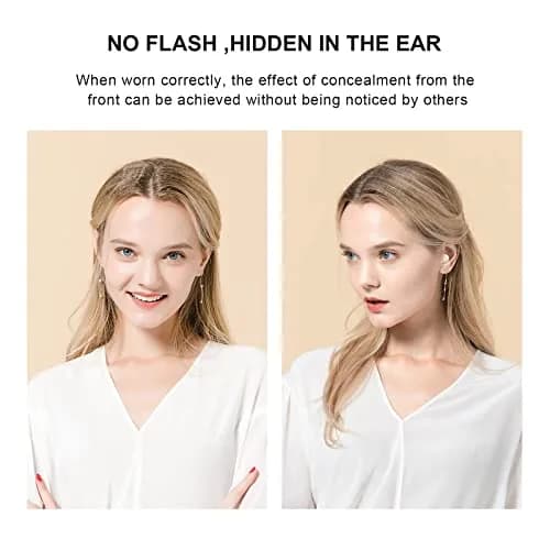 Xmenha Smallest Invisible Wireless Earbuds | Ultra Mini Bluetooth Micro Sleep Earphones thumbnail 6