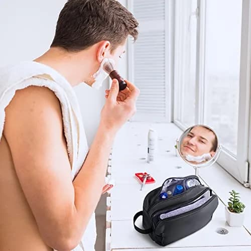 BAGSMART Toiletry Bag for Men | Water-Resistant Travel Organizer with Large Capacity (10.6''L*3.9''W*6.7''H) thumbnail 6