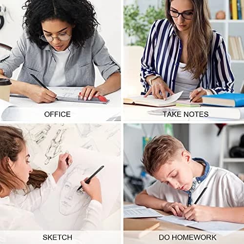 AUAUY Metal Infinity Pencil 2-Pack | Smooth Writing, Replaceable Nib, Eco-Friendly Design thumbnail 7