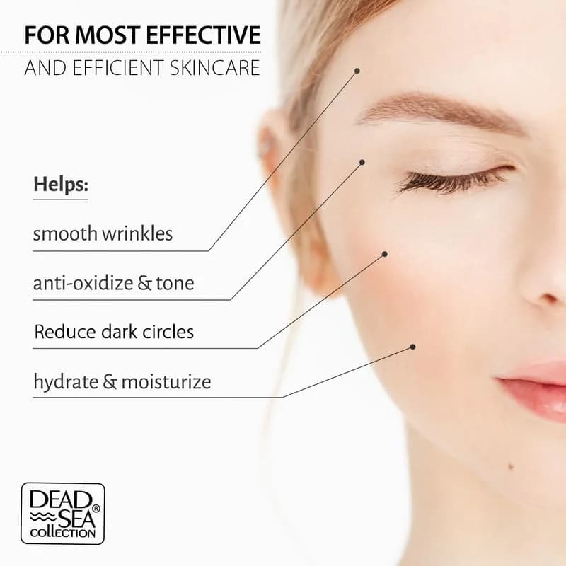 Dead Sea Collection Day Cream for Face with Vitamin C, Dead Sea Minerals, and Vitamin E – Anti Aging Nourishing Skin Care Moisturizer to Reduce Wrinkles (1.69 fl oz) thumbnail 7