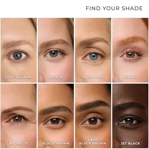 WUNDERBROW Waterproof Eyebrow Gel, Taupe-Grey | Vegan & Cruelty-Free, 0.11 Oz thumbnail 5