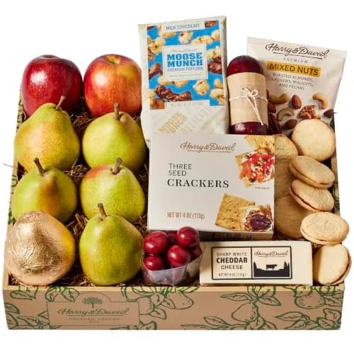 Harry & David Bear Creek Gift Box | Gourmet Snack Assortment, Sweet & Savory, 13 Pieces thumbnail 1