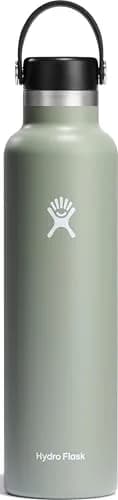 Hydro Flask Water Bottle - Insulated Stainless Steel - Non Spill, Leakproof 24 Oz Agave Green | Keeps Cold 24 Hrs, Hot 12 Hrs thumbnail 1