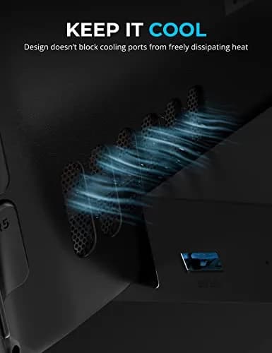 SABRENT 6-Port USB-C Docking Station DS-SD6P 95W | 4K@60Hz HDMI, 3x USB-A 5Gbps, USB-C Data, 95W PD Charging thumbnail 6