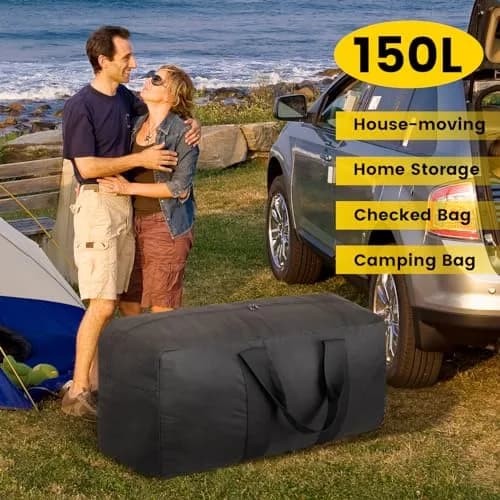 Vorspack Extra Large Duffle Bag 150L (91.4cm x 43.2cm x 38.1cm) | Heavy-Duty Travel Gear Bag thumbnail 6
