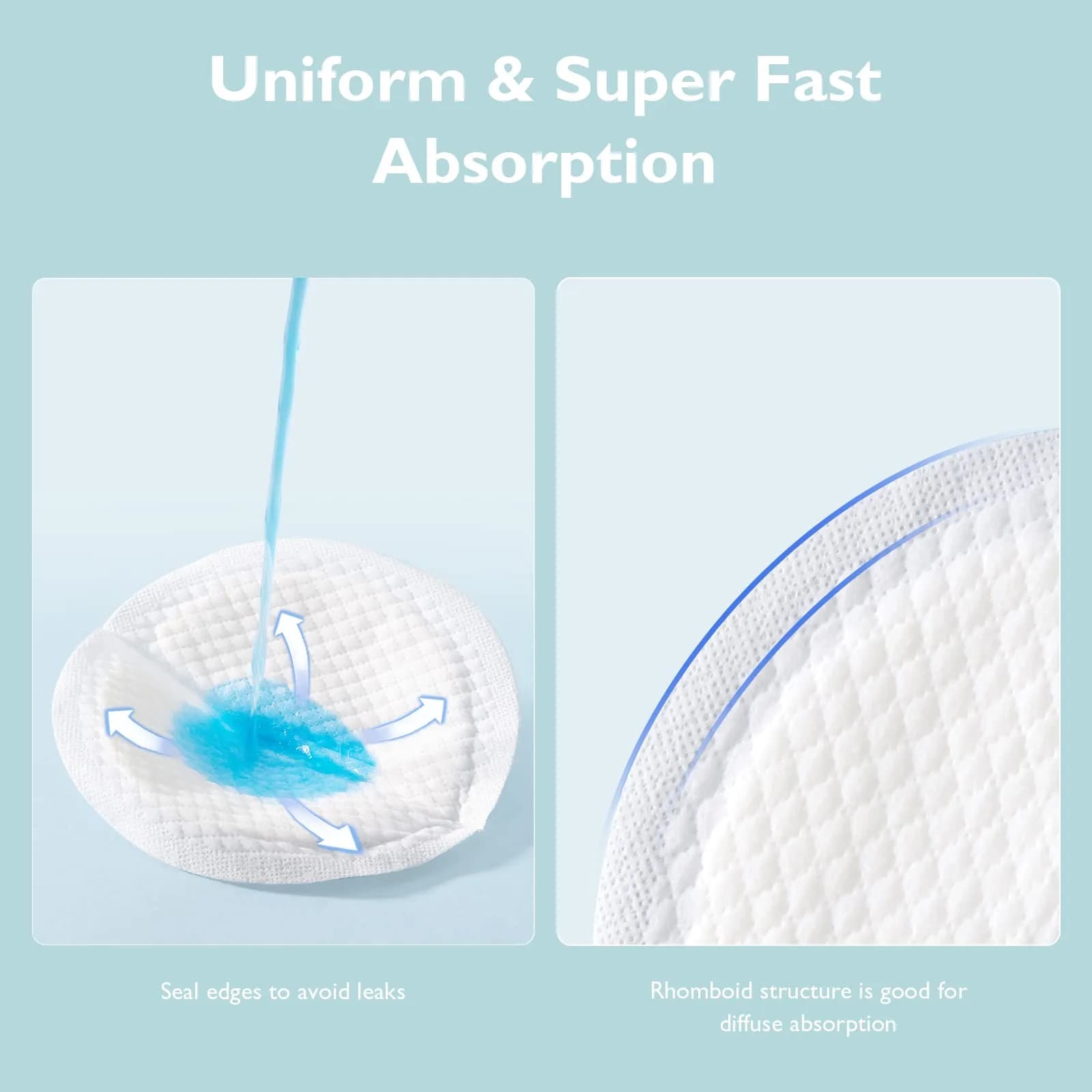 Momcozy Ultra-Thin Disposable Nursing Pads 200 Count | Absorbent & Leak-Proof for New Mothers - view 7