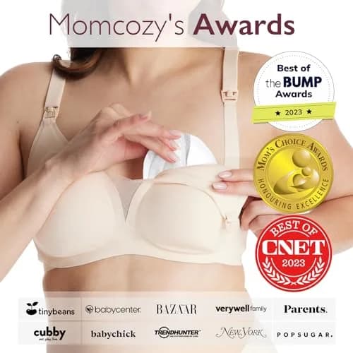Momcozy Ultra-Thin Disposable Nursing Pads 200 Count | Absorbent & Leak-Proof for New Mothers thumbnail 2