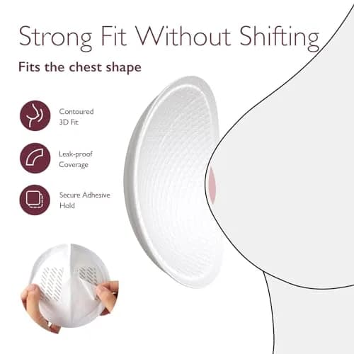 Momcozy Ultra-Thin Disposable Nursing Pads 60 Count | Ultra-Absorbent No-Leak thumbnail 6