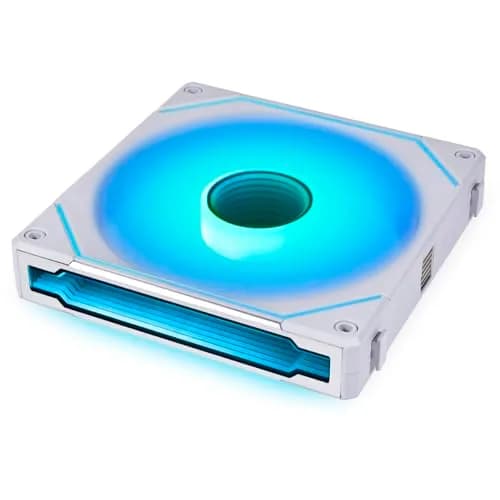 Lian Li SL-Infinity Fluid Dynamic Bearing 140mm Case Fan - White | Quiet Airflow with Copper Bearings thumbnail 1