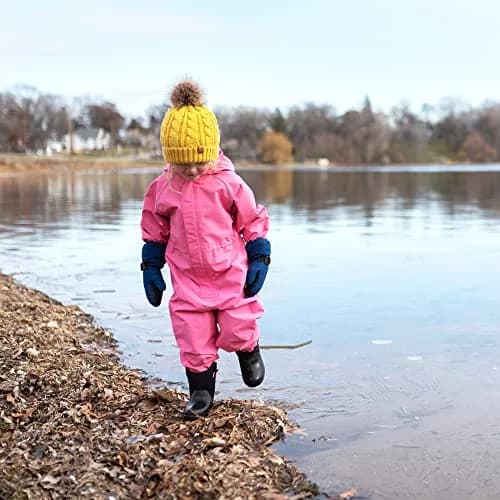 JAN & JUL Puddle-Dry Rain Play Suit Toddler 2T (10000mm Waterproof, 5000g Breathable) | Lightweight Coverall for Indian Monsoons thumbnail 6