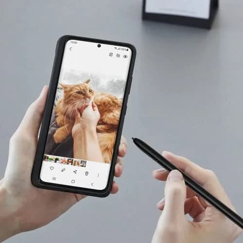 Alovexiong Replacement S Pen for Samsung Galaxy S22 Ultra 5G Stylus with Bluetooth | Burgundy, 2cm (0.8in) thumbnail 3