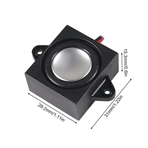DWEII 4 PCS Mini Speakers 3W 4 Ohm Full Range Audio Stereo Loudspeakers | Arduino Projects & Small Electronics thumbnail 4