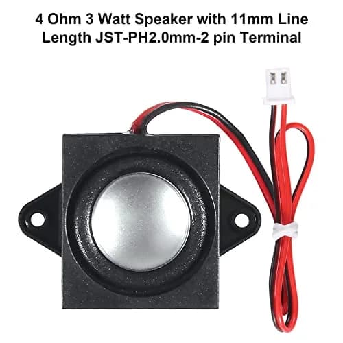 DWEII 4 PCS Mini Speakers 3W 4 Ohm Full Range Audio Stereo Loudspeakers | Arduino Projects & Small Electronics thumbnail 5
