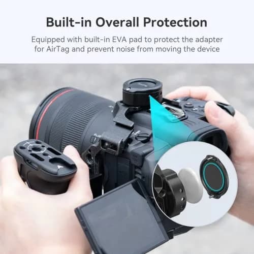 SMALLRIG Cage for AirTag MD4149 with Dual 1/4"-20 Screw | Secure Camera Tracking Mount thumbnail 5