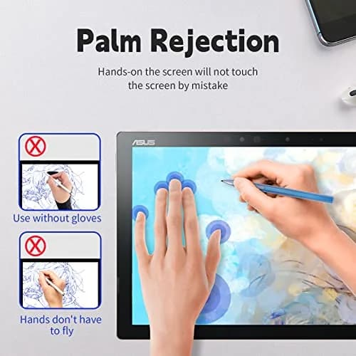 SSS·GRGB Blue MPP 2.0 Stylus Pen with Tilt Sensitivity & 4096 Pressure Sensitivity | Compatible with select ASUS Laptops thumbnail 4