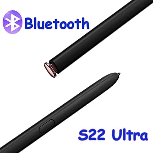 PCTC Stylus Pen with Bluetooth for Samsung Galaxy S22 Ultra 5G SM-S908, Burgundy | Remote Control & Air Command Functions thumbnail 2