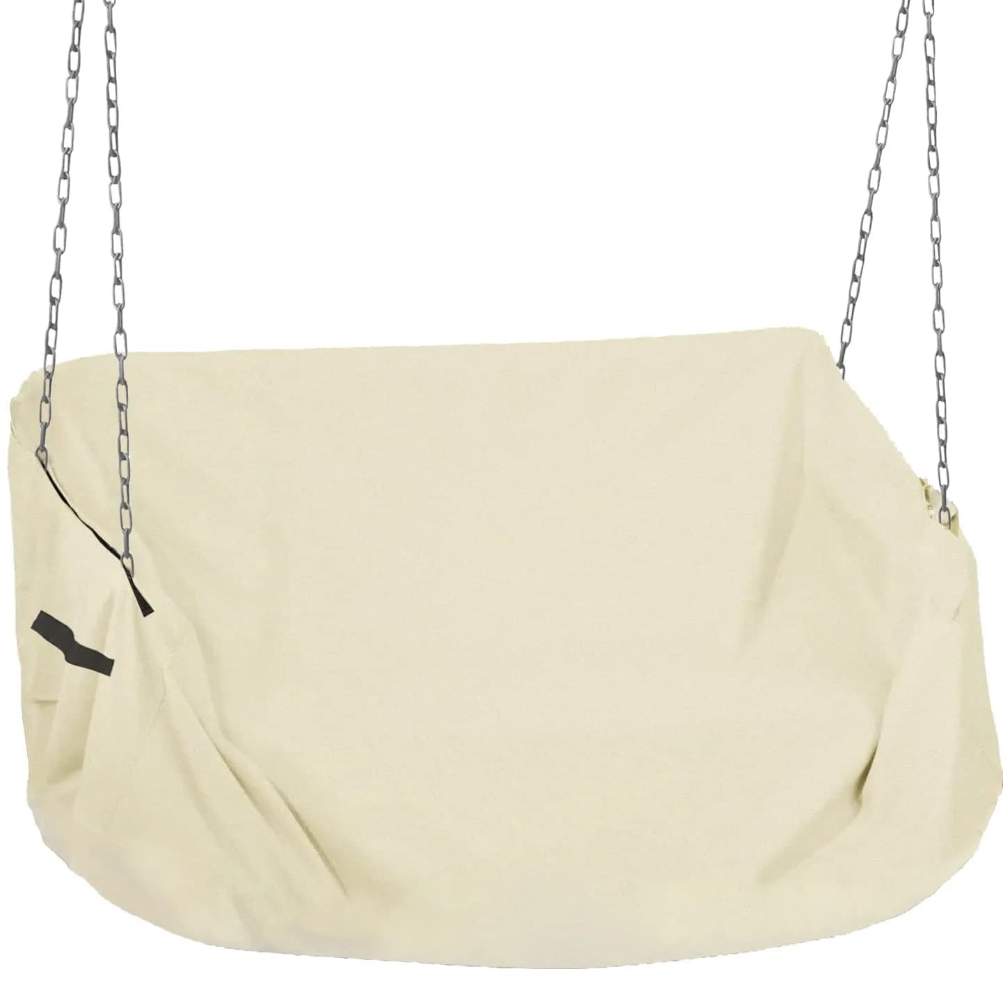 YHINGG 63" x 28" x (32-24)" Beige 600D Oxford Swing Cover | All-Weather Outdoor Furniture Protection — Beige